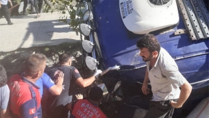 Kadirli Koçlu Köyünde Tır Kazası