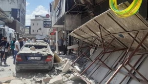 Osmaniye'de 4 katlı bina çöktü, 3 kişi yaralandı