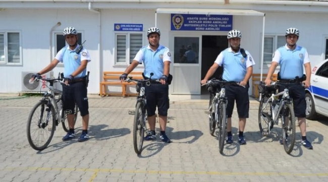 Osmaniye'de Bisikletli Martı Timi Göreve Başladı!