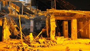 Osmaniye'de Depremde Hasar Gören İş Yeri Çöktü