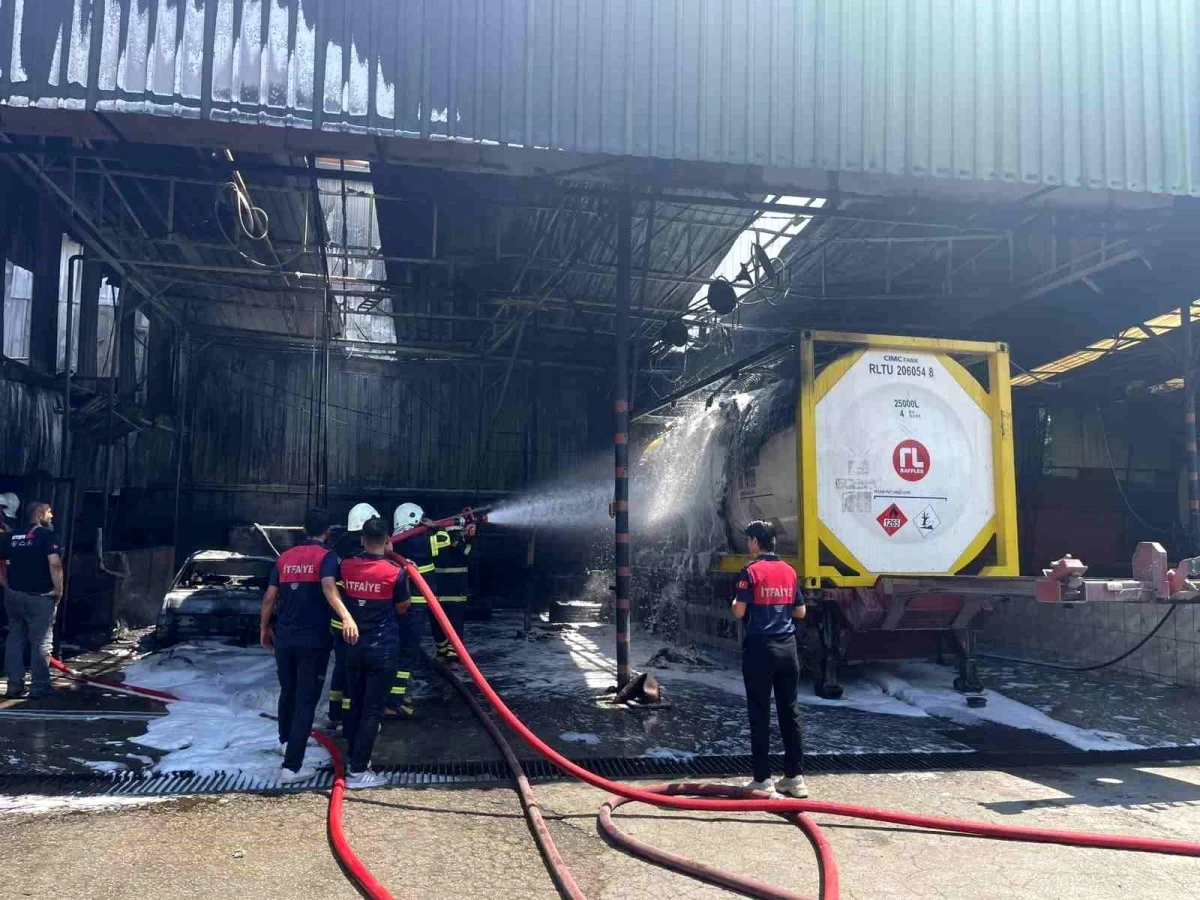 Osmaniye'de Tanker Temizliği Sırasında Patlama Meydana Geldi!