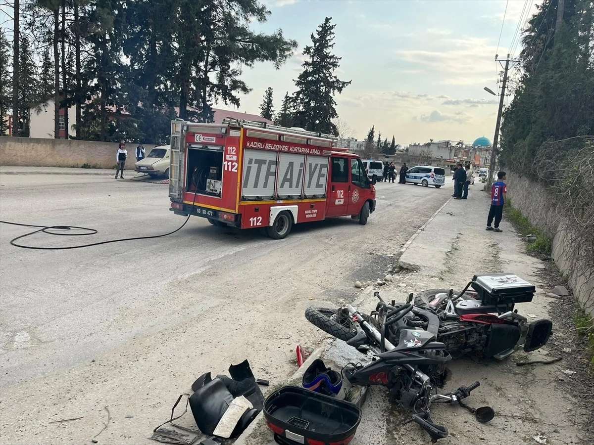 Osmaniye'de Motosiklet Kazası: Sürücü Yaşamını Yitirdi!